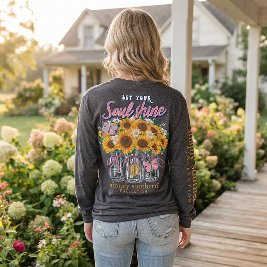 LET YOUR SOUL SHINE LONG SLEEVE TEE