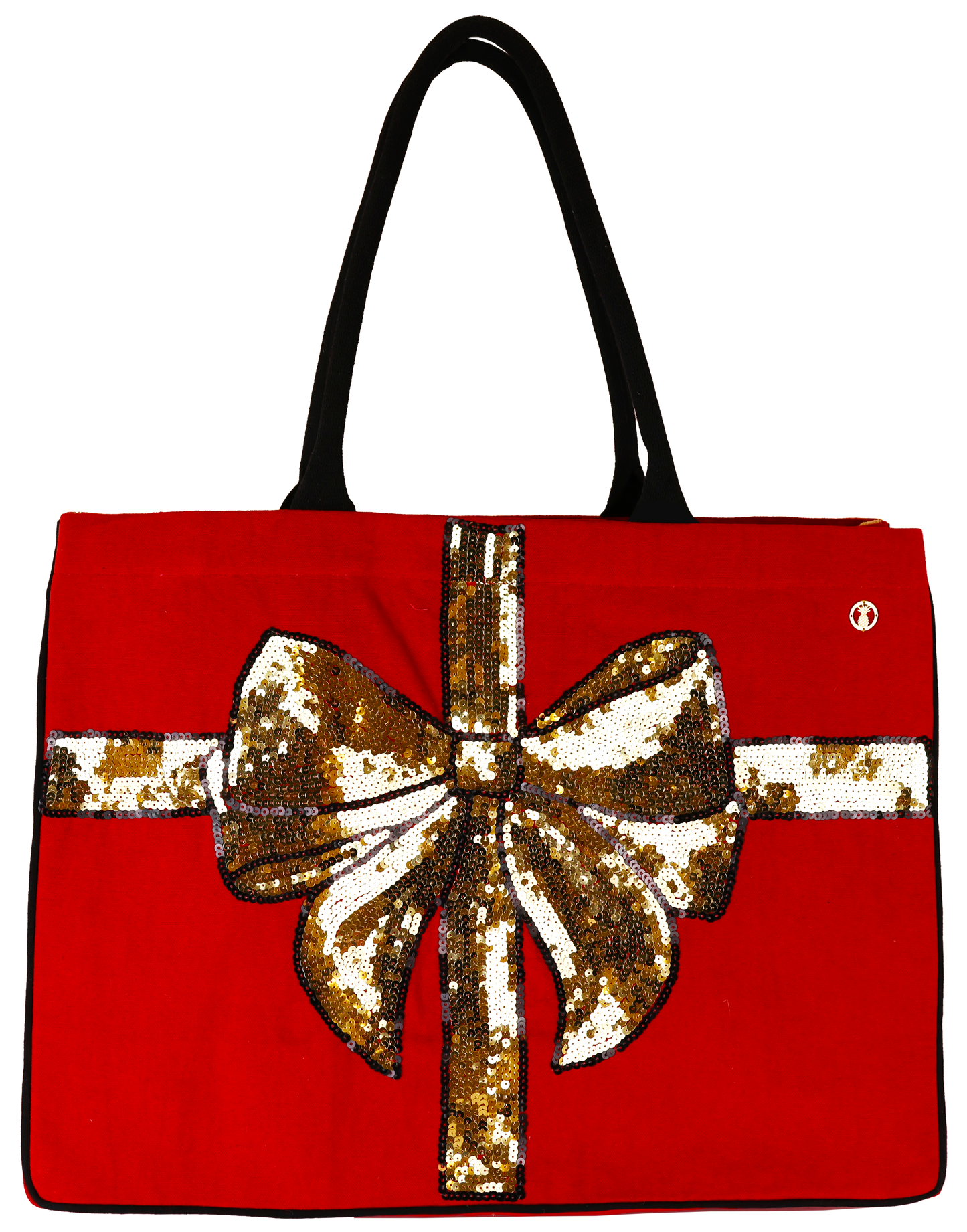 SIMPLY SOUTHERN SEQUIN TOTE BOW