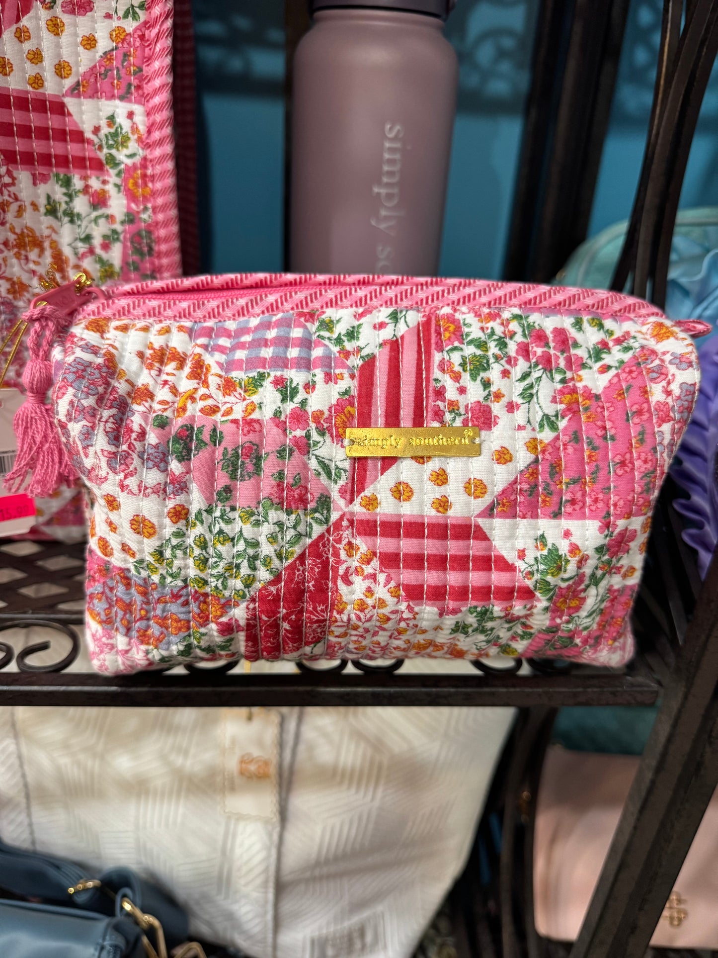Simply Southern Quilted Cosmo Bag