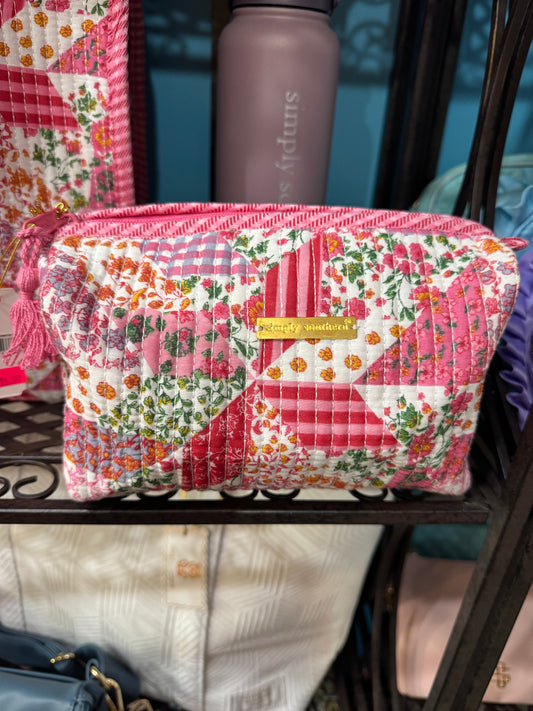 Simply Southern Quilted Cosmo Bag