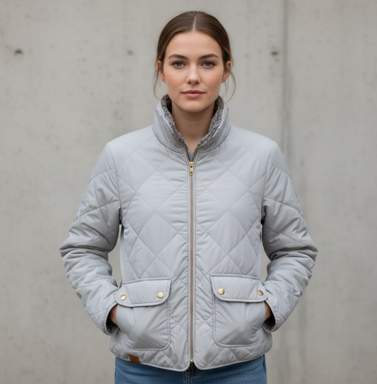 SIMPLY SOUTHERN REVERSIBLE JACKET GRAY