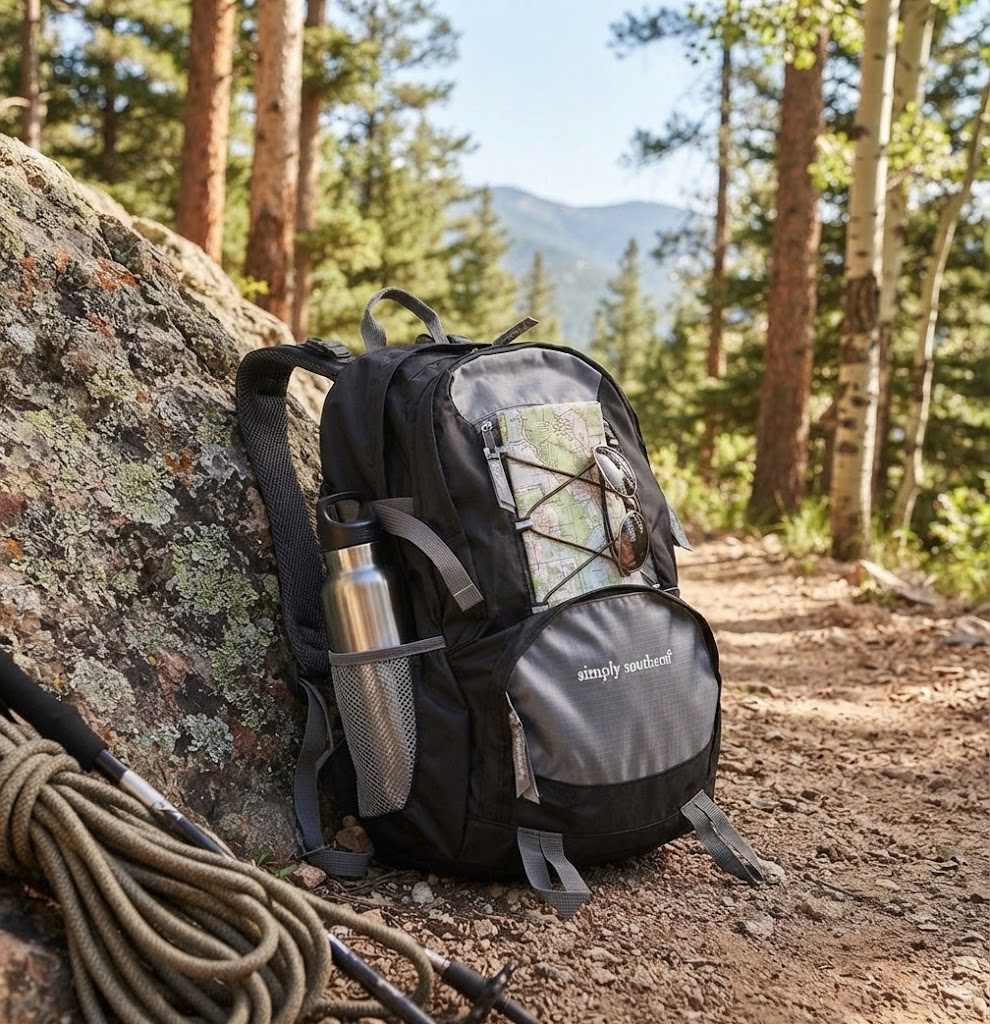 SIMPLY SOUTHERN BACKPACK BLACK
