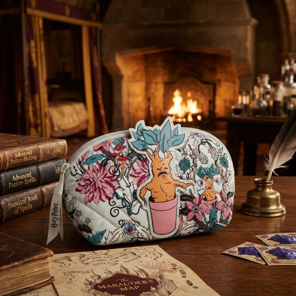 VERA BRADLEY HARRY POTTER MANDRAKE COSMETIC