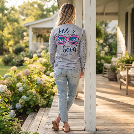 SEE THAT THE LORD IS ALWAYS GOOD LONG SLEEVE TEE