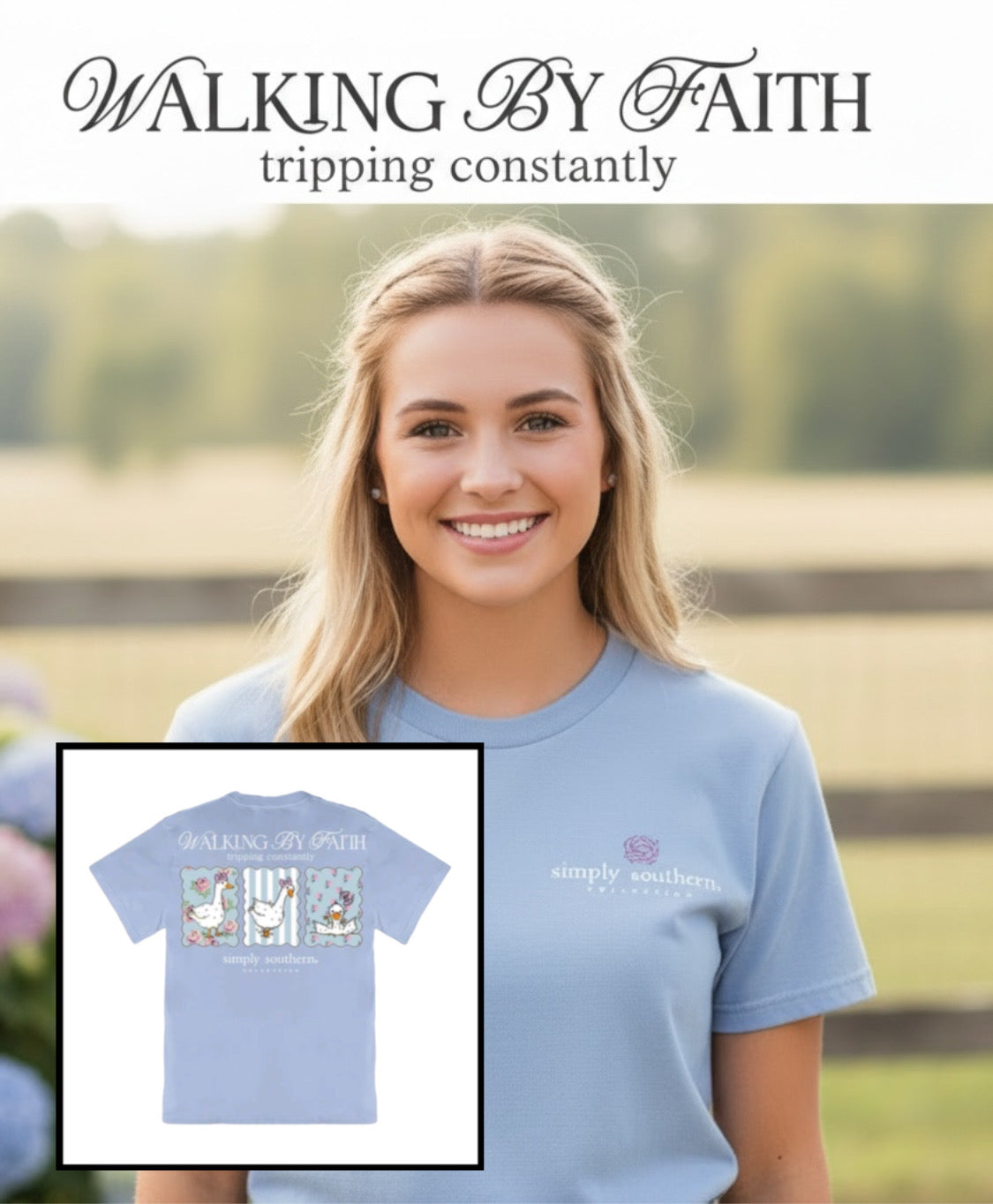 Simply Southern Walking by Faith