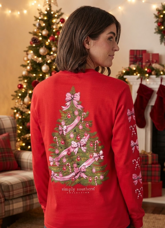 Simply Southern Tree Red
