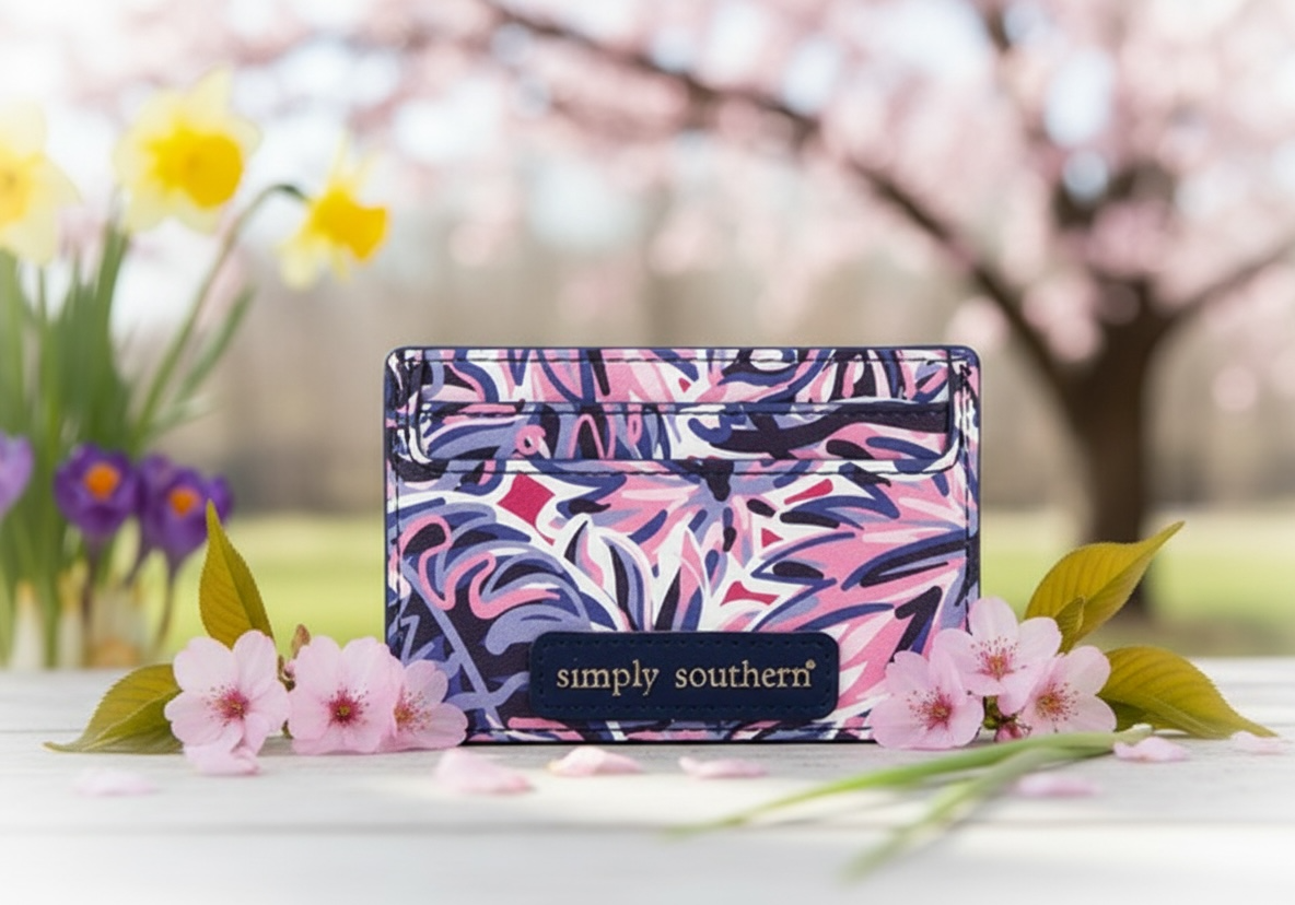 Simply Southern Card Holder Leaf