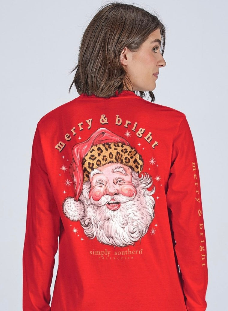 Simply Southern Leopard Santa