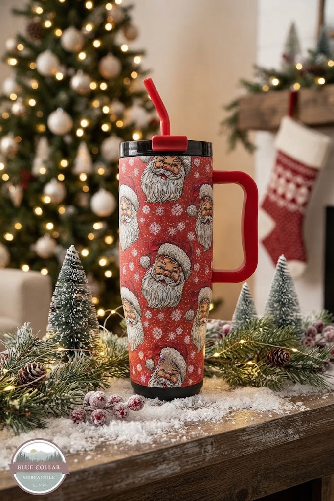 Simply Southern Holiday Tumbler Santa