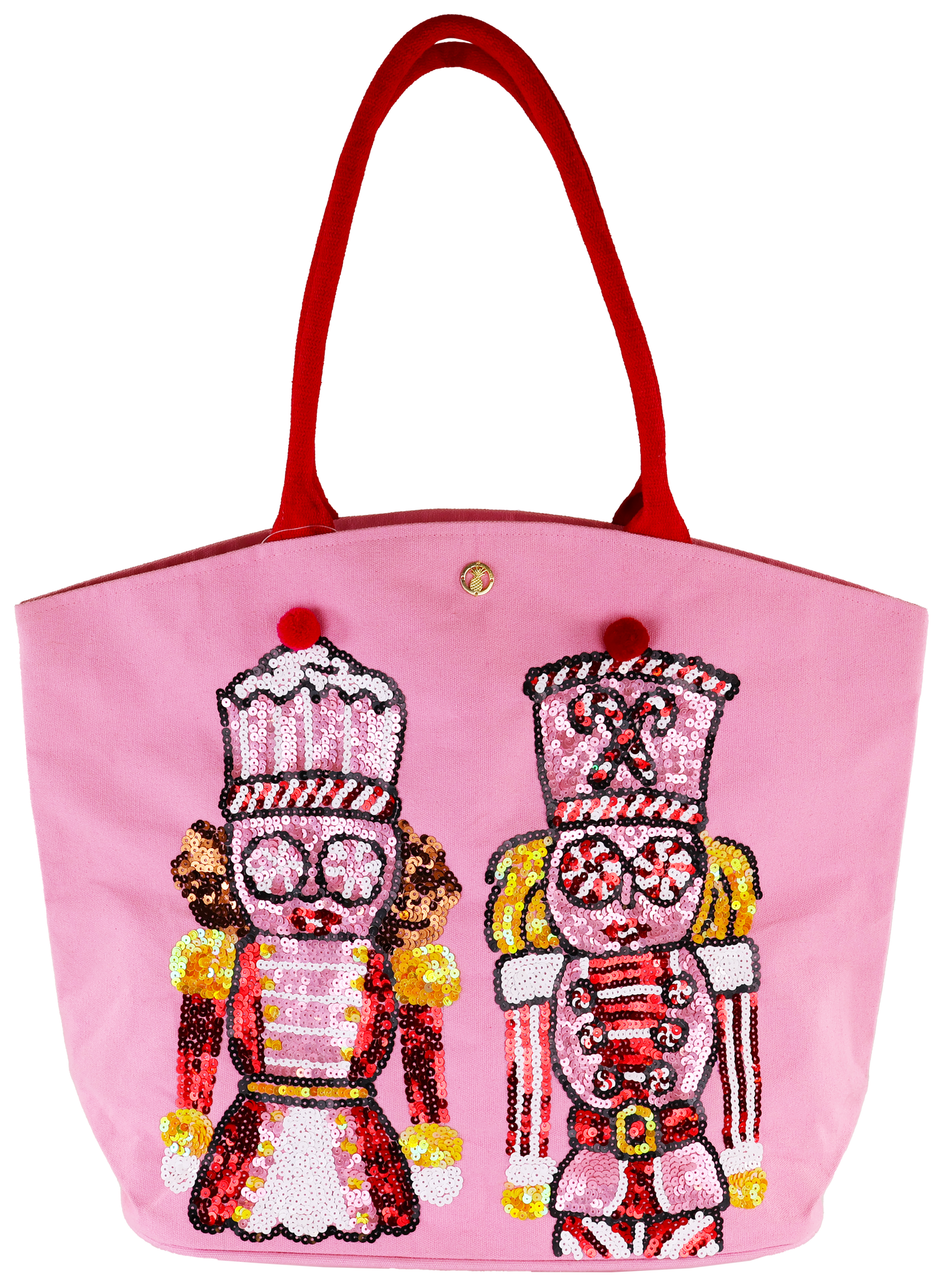 SIMPLY SOUTHERN SEQUIN TOTE NUTCRACKER