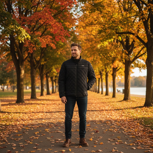 SIMPLY SOUTHERN MENS WARM JACKET BLACK