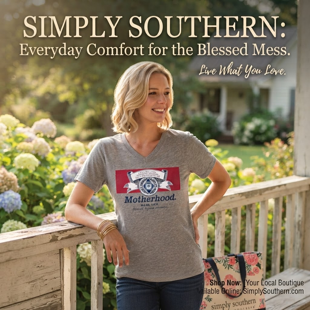 SIMPLY SOUTHERN VNECK-MOTHERHOOD