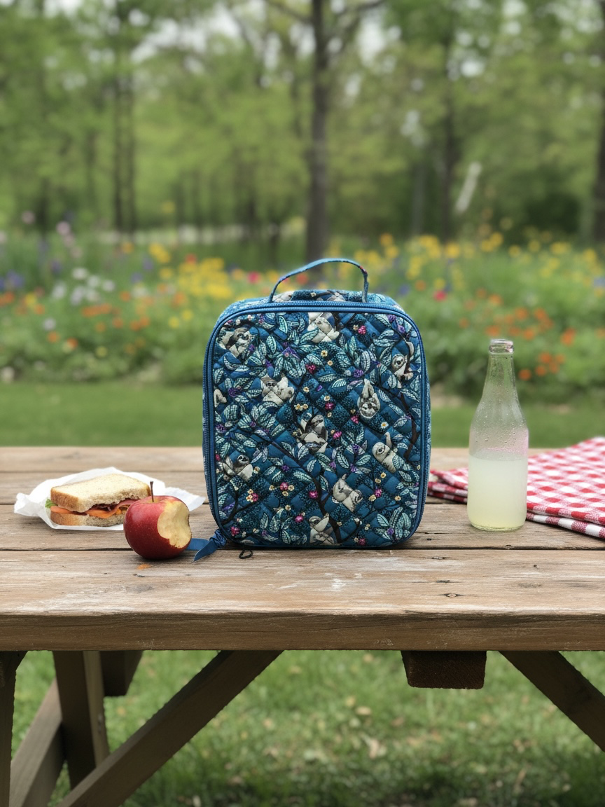 VERA BRADLEY LUNCH BOX HANGING AROUND