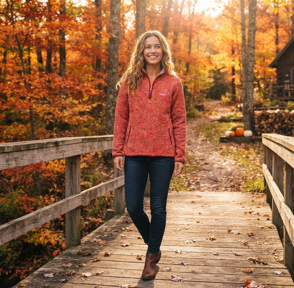 KNIT PULLOVER SCARLET