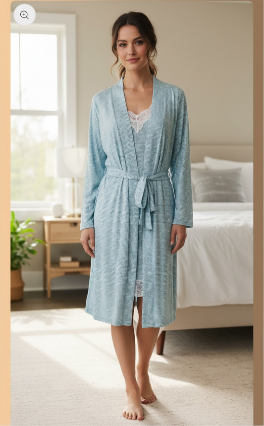 SIMPLY SOUTHERN PJ ROBE SET