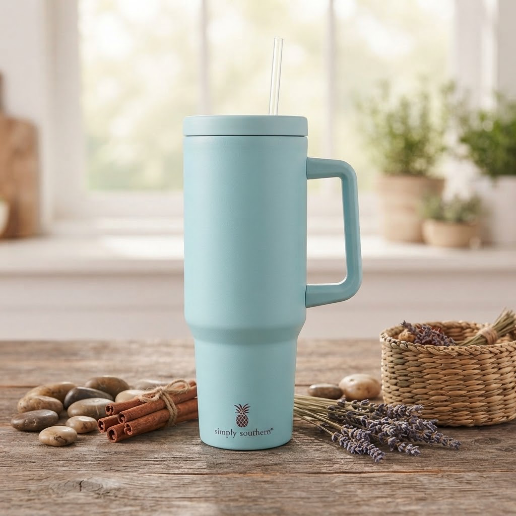 Simply Southern Tumbler Mint