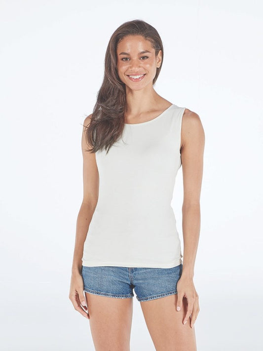 SIMPLY SOUTHERN DBLYR TANK PEARL