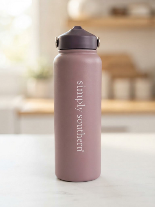 Simply Southern Tumbler Bottle 40 oz Mauve