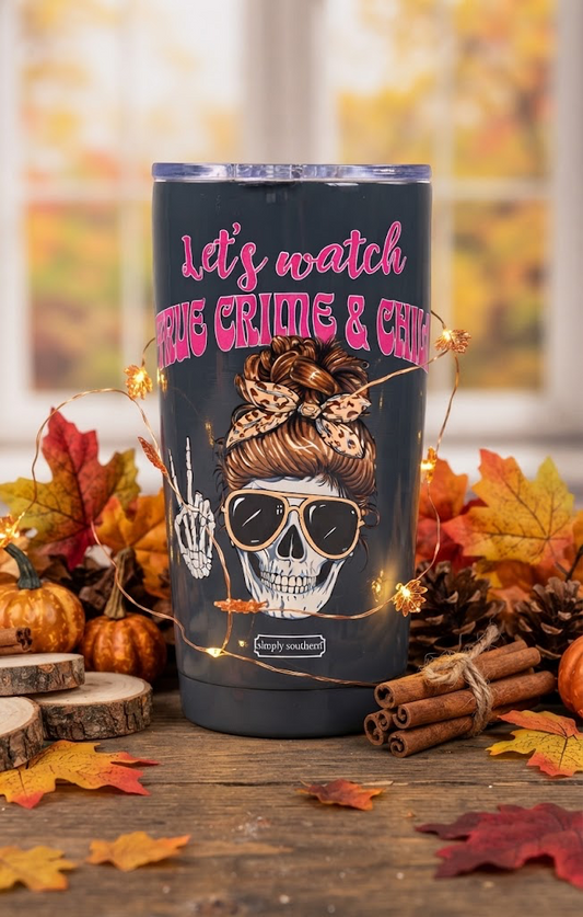 Simply Southern Tumbler Crime