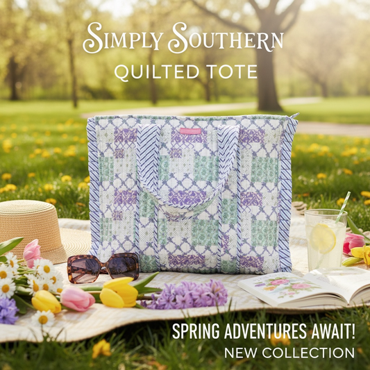Simply Southern Quilted Tote Patchwork