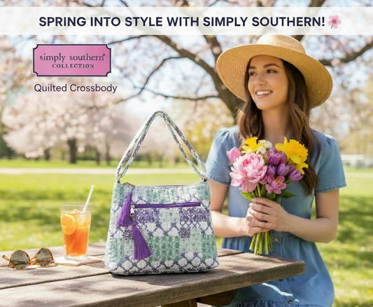 Simply Southern Quilted Crossbody Patchwork