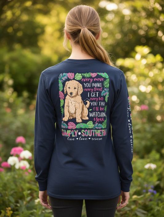 I WILL BE WATCHING YOU LONG SLEEVE TEE
