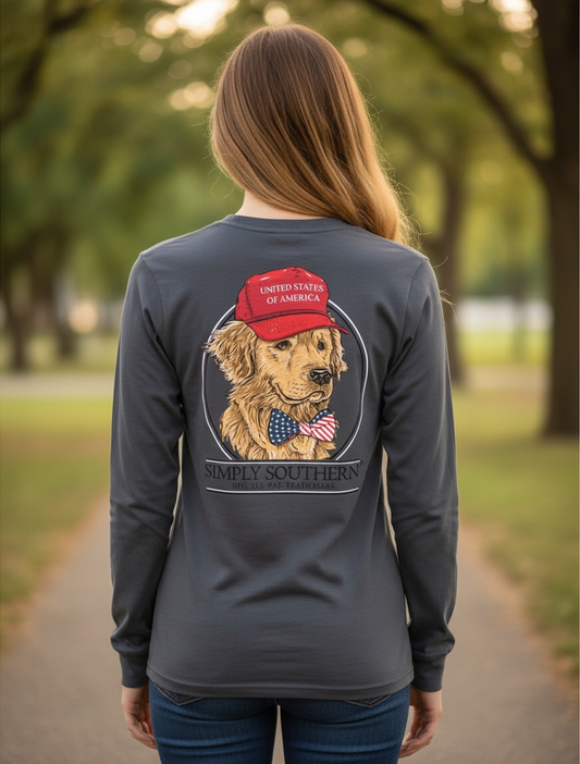UNITED STATES OF AMERICA LONG SLEEVE TEE