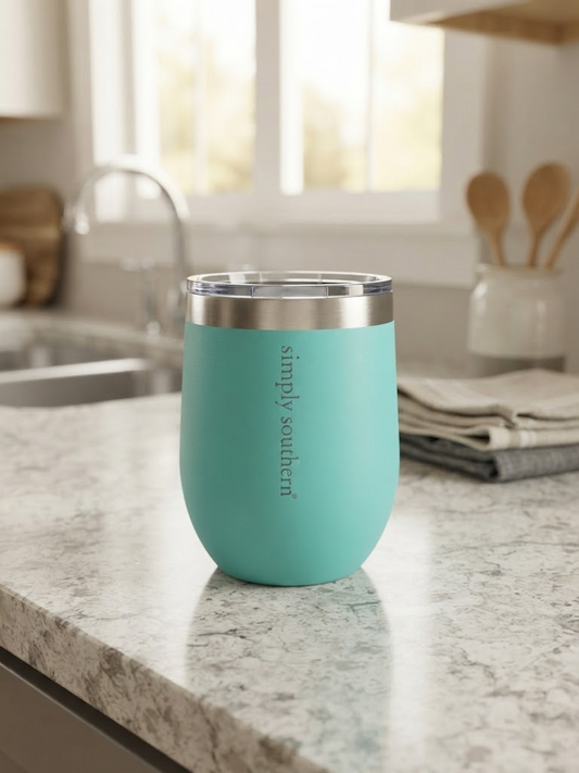 Simply Southern Aqua Tumbler