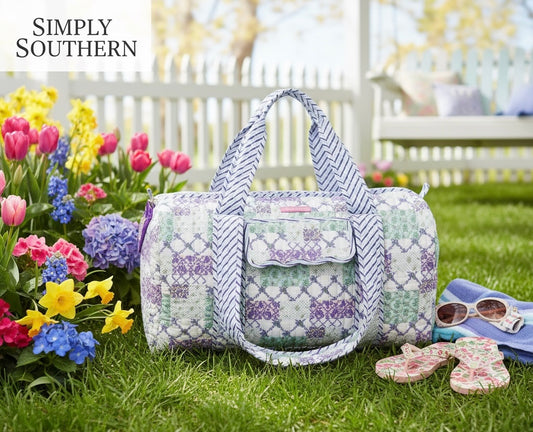 Simply Southern Quilted Duffle Patchwork