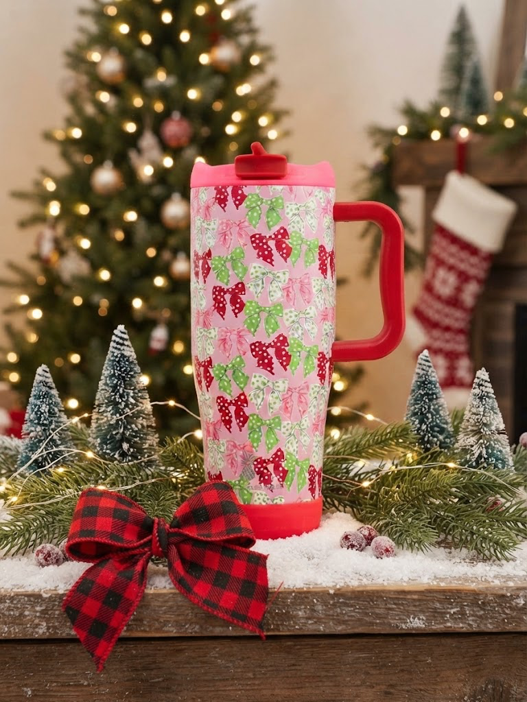 Simply Southern Holiday Tumbler Dots