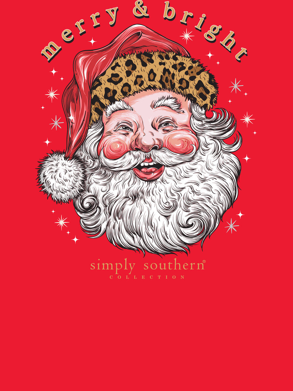 Simply Southern Leopard Santa