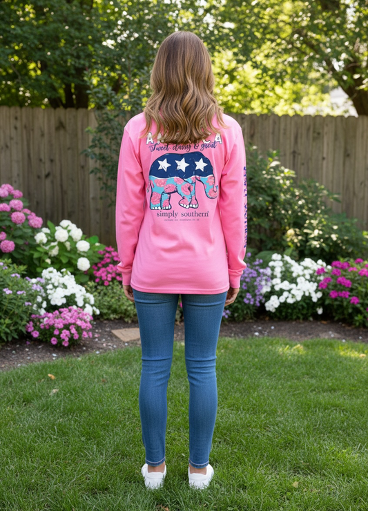 KEEP AMERICA SWEET, CLASSY & GREAT LONG SLEEVE