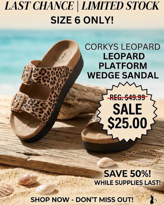 CORKYS GOLD LEOPARD