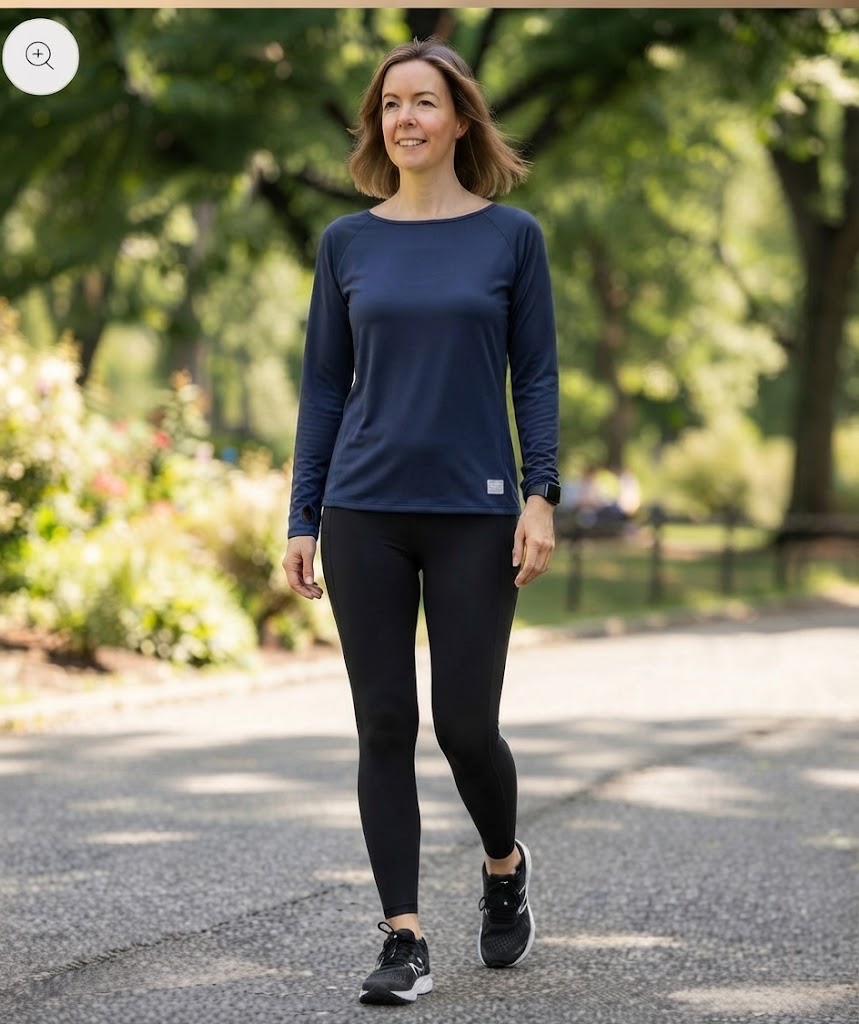 Simply Southern Sport Tops-Navy