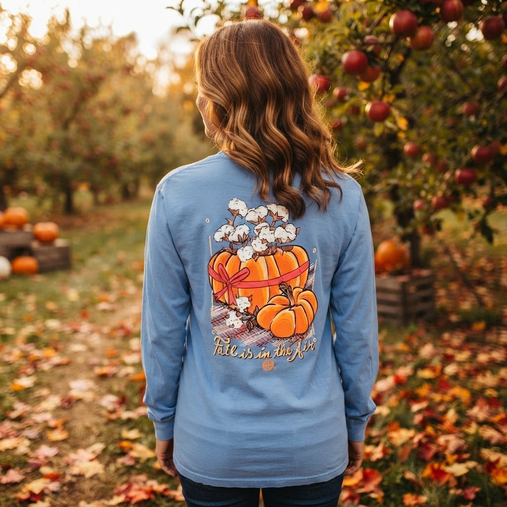 GIRLIE GIRL FALL IS IN THE AIR
