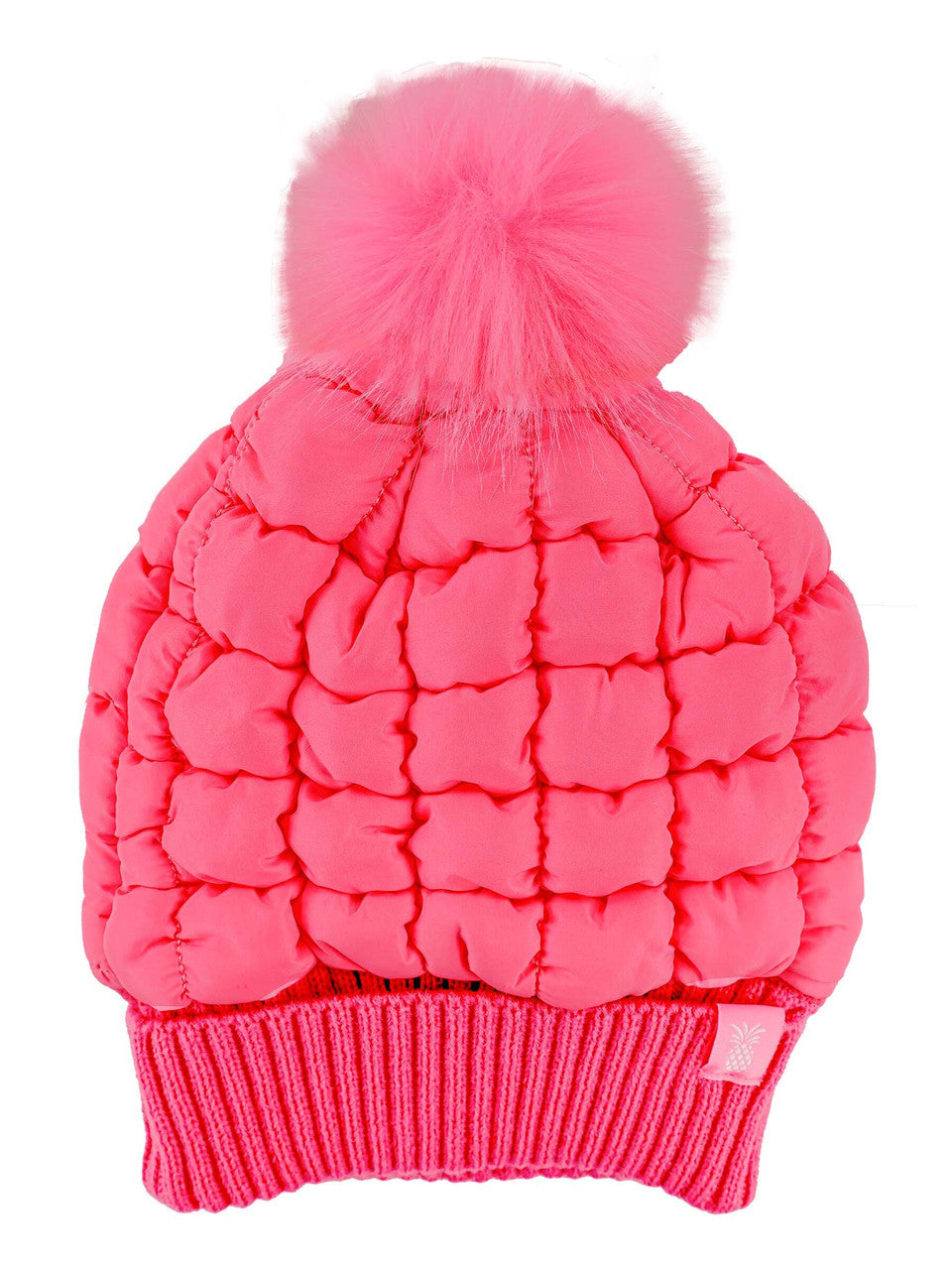 SIMPLY SOUTHERN PUFF BEANIE PINK