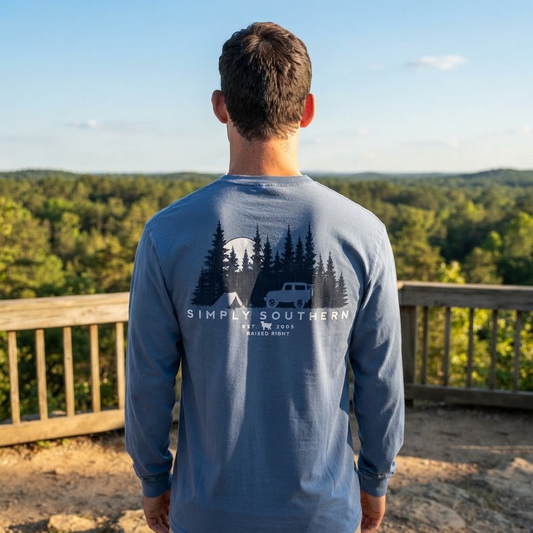 OUTDOORS MENS LONG SLEEVE TEE