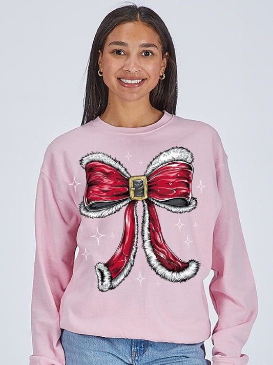 Simply Southern Christmas Crew Santa Bow