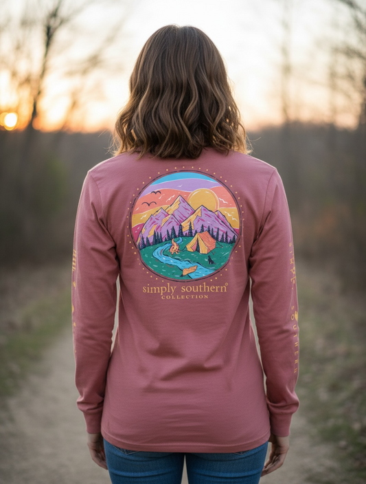 CAMPERS LONG SLEEVE TEE