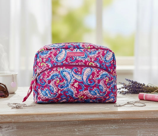 QUILTED POUCH PAISLEY