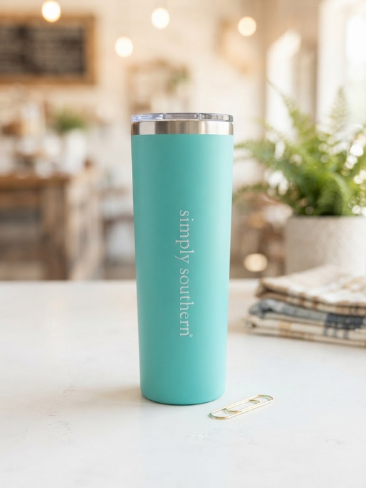 Simply Southern Tumbler 30oz Aqua