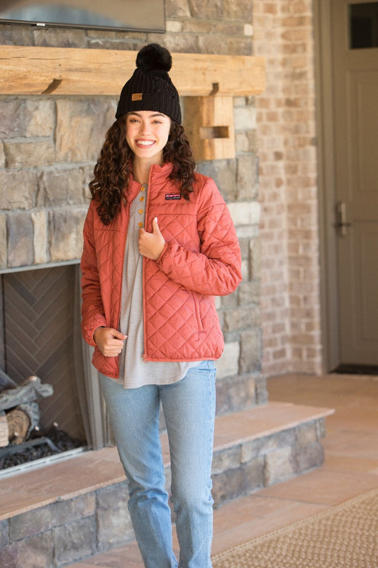 SIMPLY SOUTHERN WARM JACKET BRICK