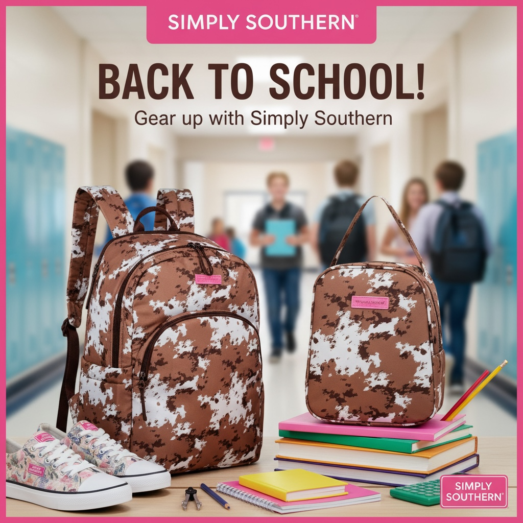 Simply Southern Cow Backpack