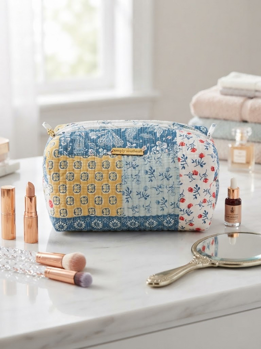 Simply Southern Quilted Cosmo Bag