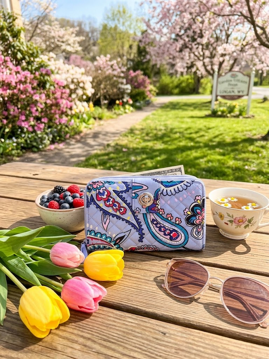 Vera Bradley Turnlock Wallet