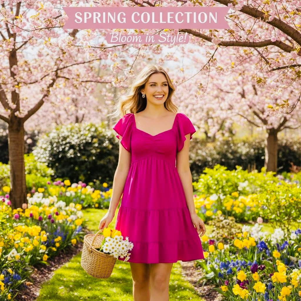 She+Sky Pink Dress