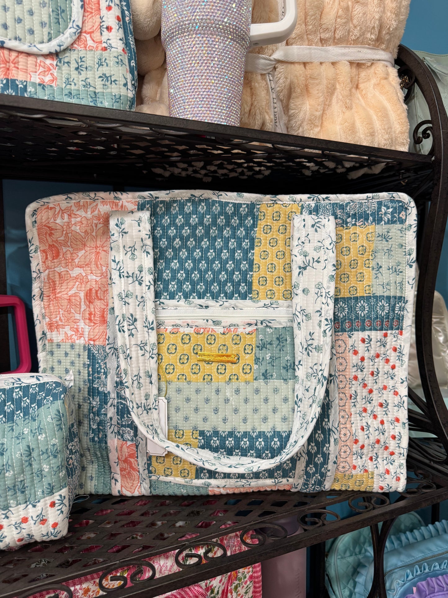 Simply Southern Quilted Tote Quilt