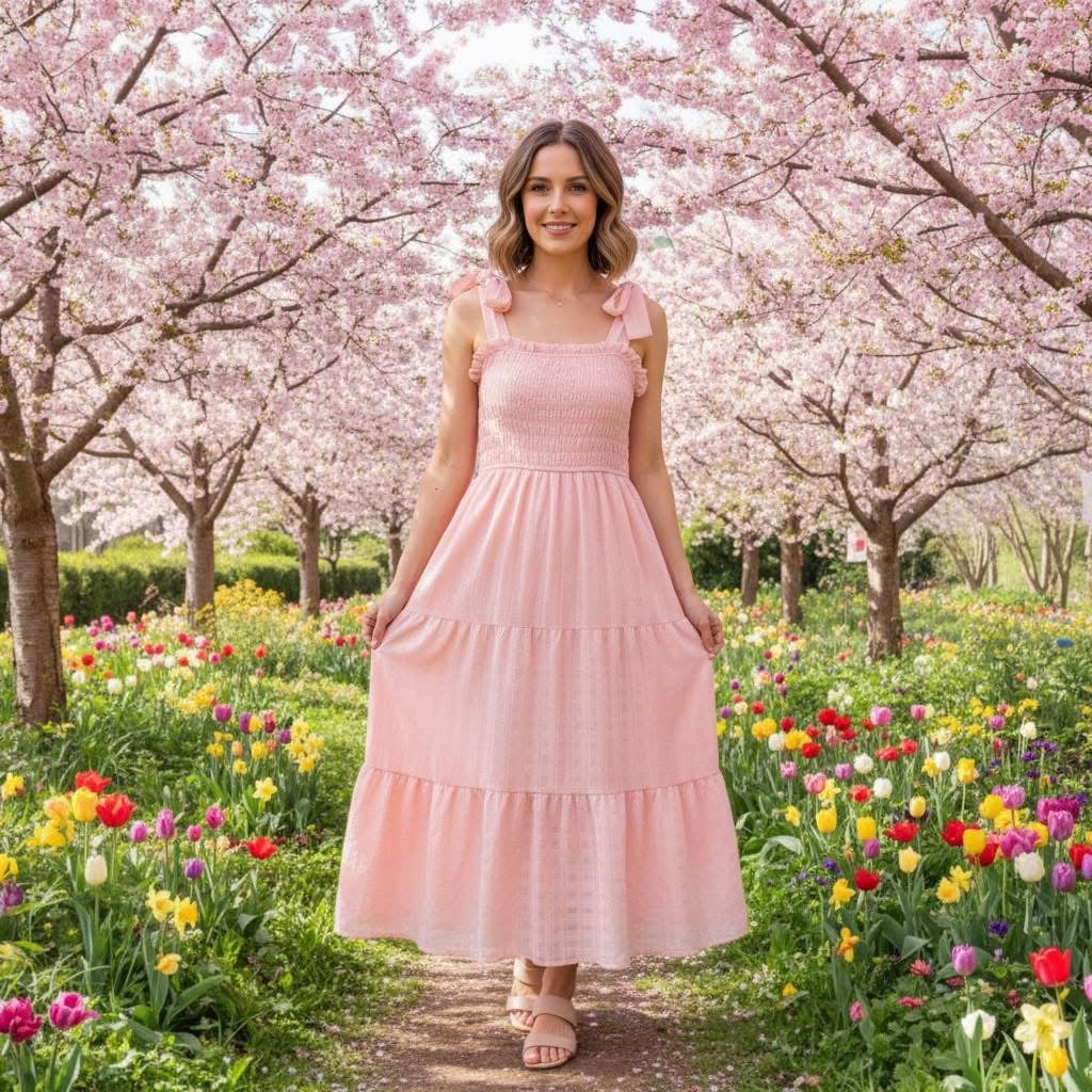 She+Sky Pink Dress