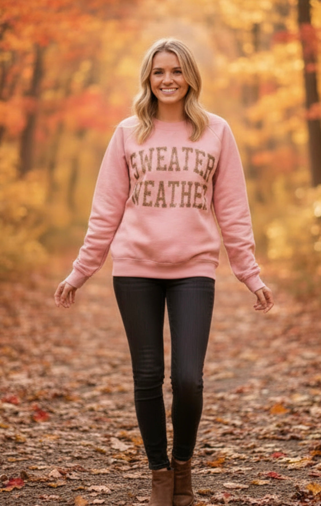 SPARKLE CREW SWEATER SEASON