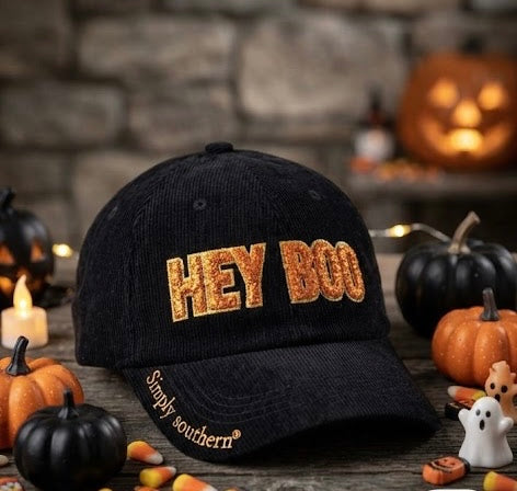 Simply Southern Hat Hey Boo